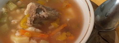 рассольник с перловкой. Шаг 8