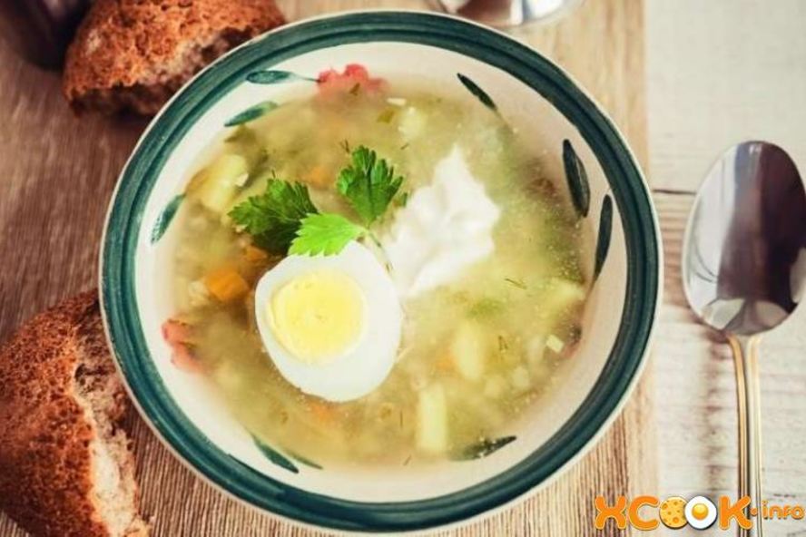 Рецепт рассольника с солеными огурцами и перловкой