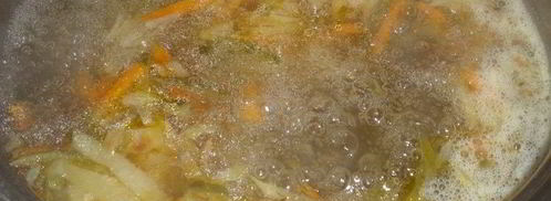 рассольник с тунцом. Шаг 14