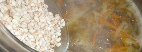 рассольник с тунцом. Шаг 15