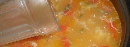 рассольник с тунцом. Шаг 25