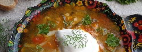 рассольник с тунцом. Шаг 28