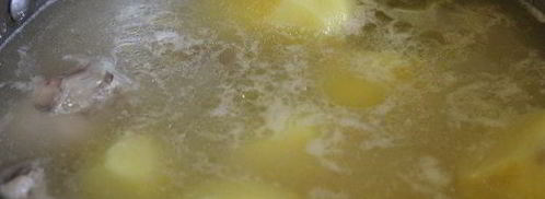 деревенские кислые щи с гречневой кашей. Шаг 3