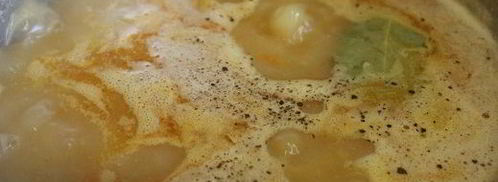 деревенские кислые щи с гречневой кашей. Шаг 8