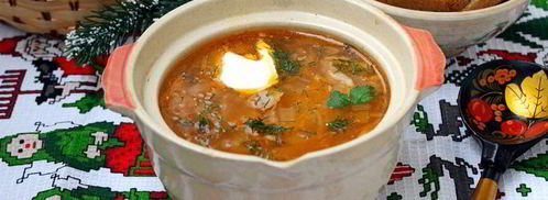 деревенские зимние щи. Шаг 17