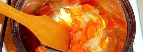 грибные щи из квашеной капусты. Шаг 4