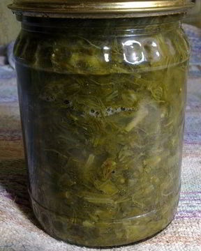 Щавель для летних щей зимой