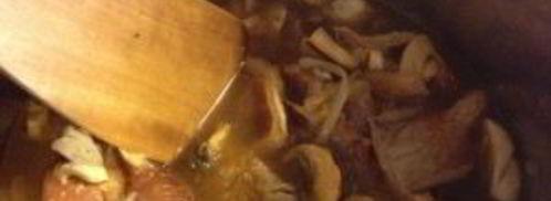 щи из кислой капусты с грибами. Шаг 6