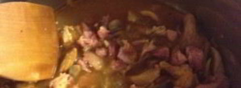 щи из кислой капусты с грибами. Шаг 8