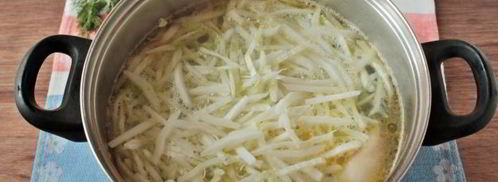 щи из пекинской капусты. Шаг 12