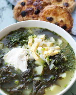 Щи из щавеля