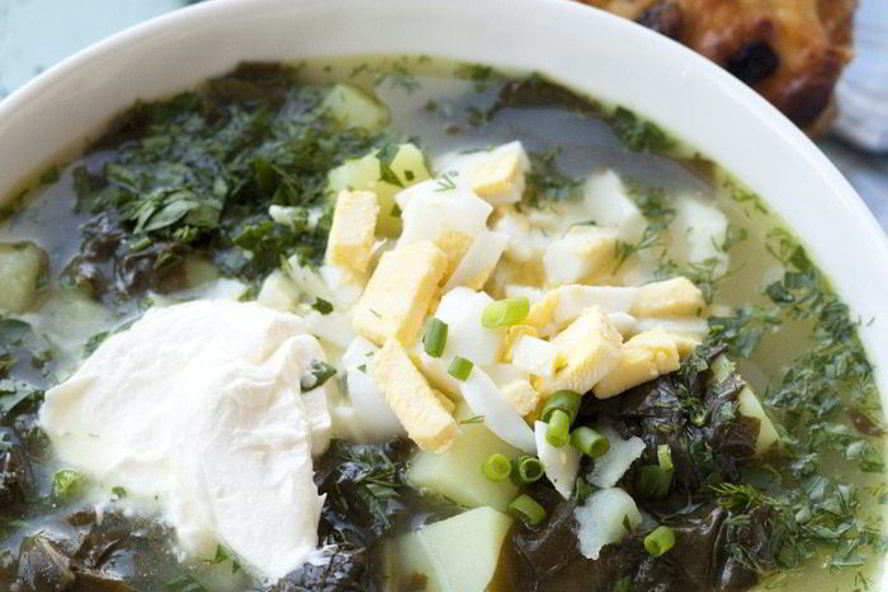 Рецепт щей из щавеля