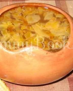 Щи из свежей капусты в духовке