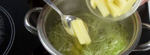 щи из свежей капусты. Шаг 4