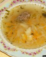 Щи кислые с говядиной