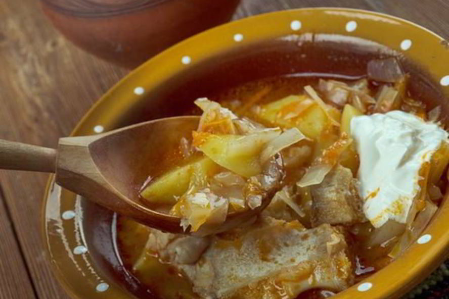 Рецепт щей по-уральски из квашеной капусты