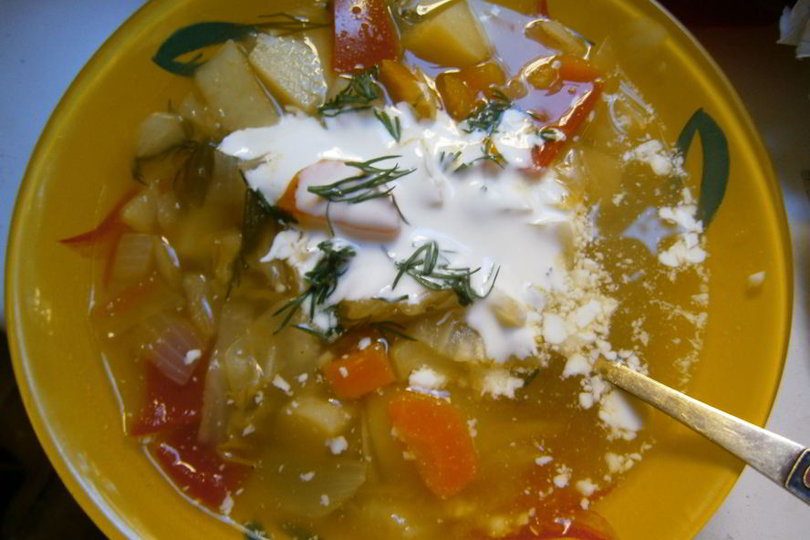 Рецепт щей с картофелем