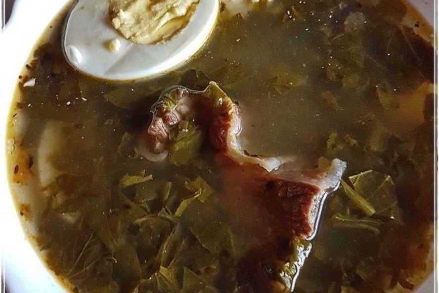 Рецепт щей с крапивой, щавелем и говяжьими ребрышками