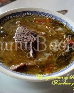 Щи суточные из квашенной капусты