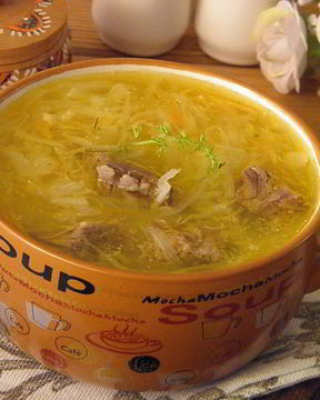 Щи суточные из квашеной капусты