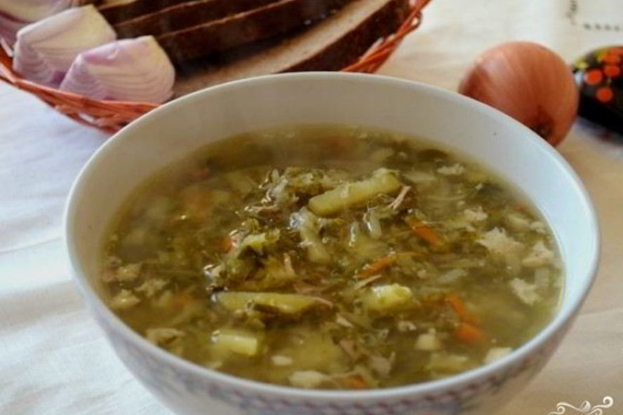 Рецепт серых щей