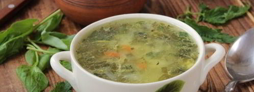 зеленые щи с крапивой и щавелем. Шаг 10