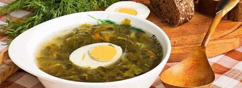 зеленые щи с потрошками. Шаг 5