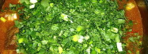 ковурма шурпа. Шаг 16