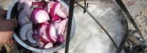 шурпа из баранины на костре. Шаг 6