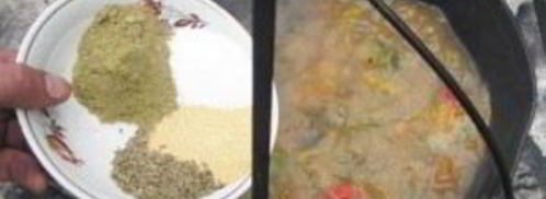 шурпа из баранины на костре. Шаг 10