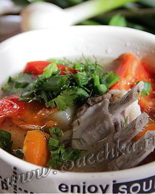 Шурпа из баранины