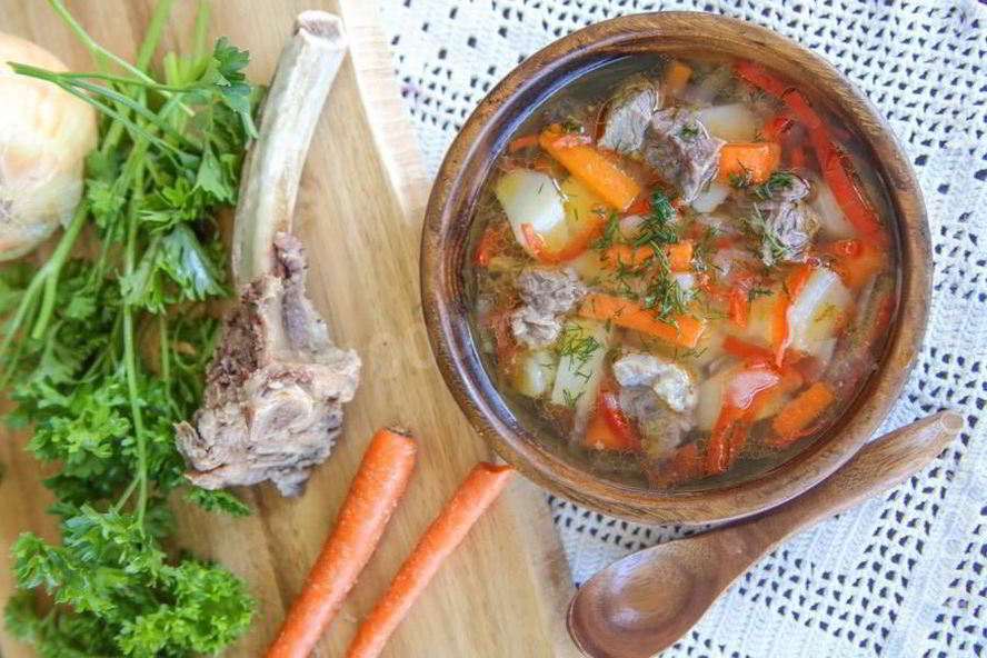 Рецепт шурпы из говядины в мультиварке