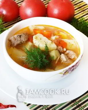 Шурпа из свинины