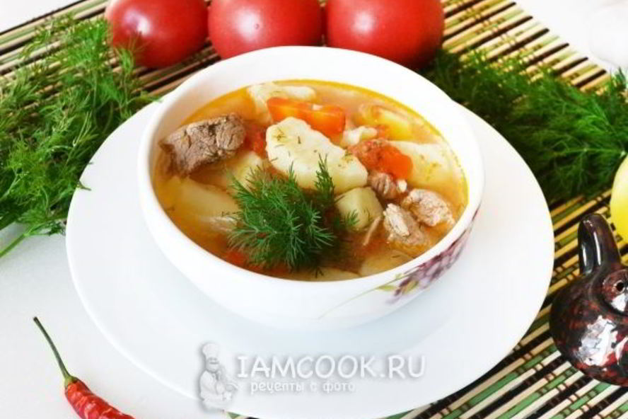 Рецепт шурпы из свинины