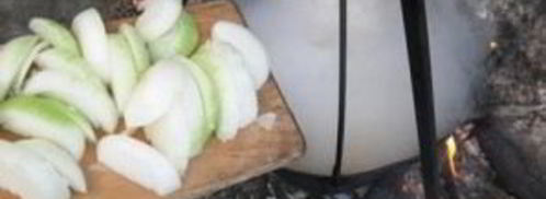 шурпа из утки на костре. Шаг 6