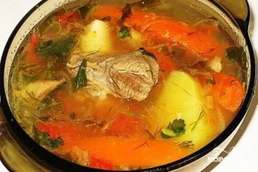Рецепт шурпы казахской