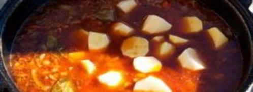 шурпа на костре. Шаг 7