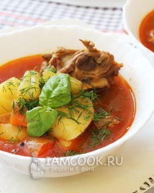 Шурпа по-узбекски