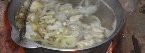 шурпа в котле. Шаг 106