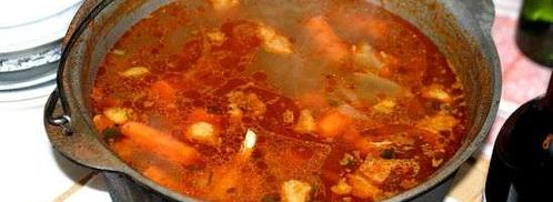 шурпа в котле. Шаг 117