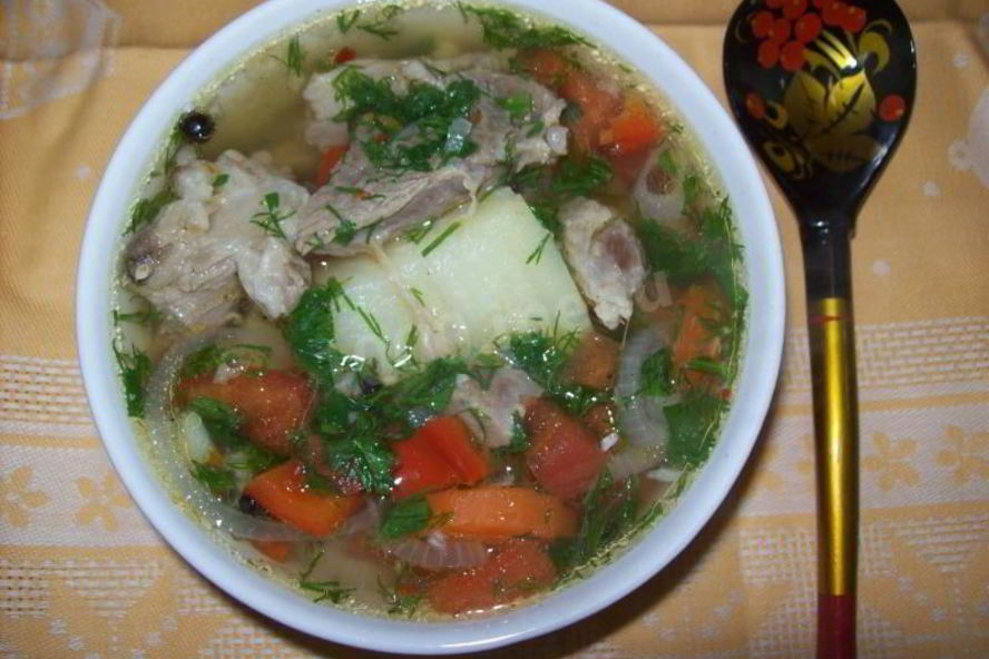 Рецепт супа шурпа из баранины