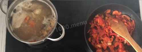 суп шурпа из курицы. Шаг 8