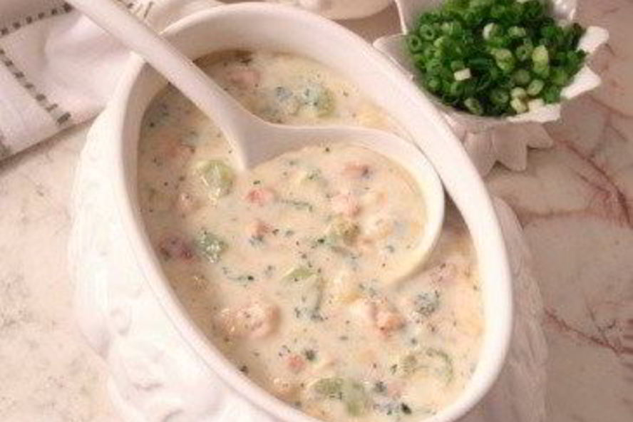 Рецепт сливочного супа из устриц с ржаным хлебом