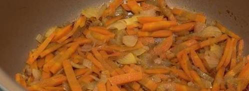 сливочный суп с лососем. Шаг 5