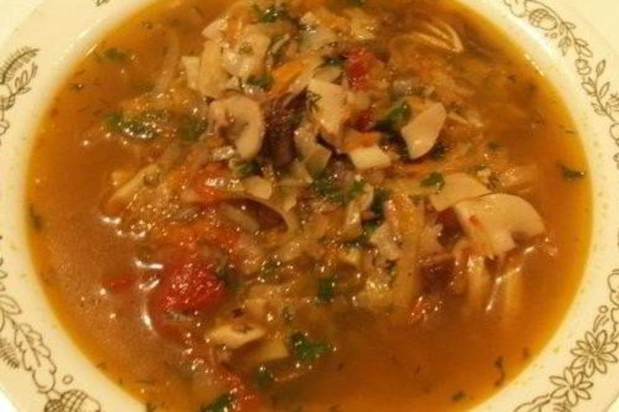 Рецепт домашней грибной солянки