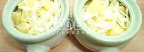 грибная солянка в горшочке. Шаг 6