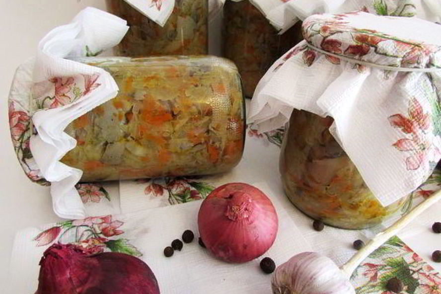 Рецепт грибной солянки