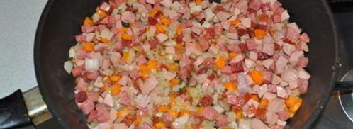 мясная солянка с фасолью. Шаг 4