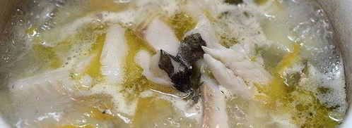 рыбная солянка с грибами и креветками. Шаг 4