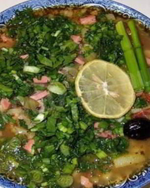 Секогитенгорь — жидкая солянка из говядины